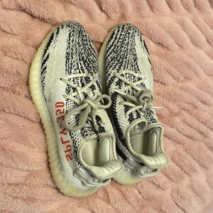 Yeezy Boost 350 V2 - Black, White, and Red